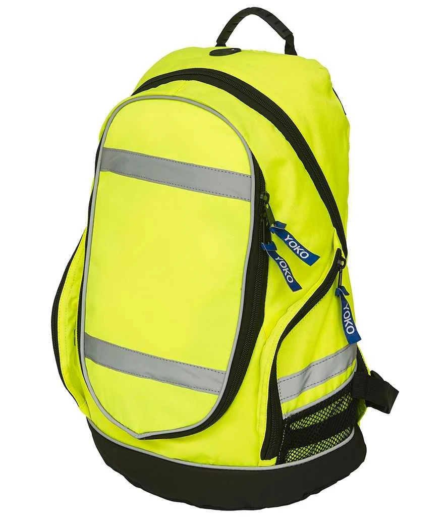 Yoko Hi Vis London Rucksack 3 Yoko Hi Vis London Rucksack - Image 3