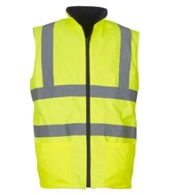 Yoko Hi-Vis Reversible Fleece Vest -Outlet Elite Togs Store d6d82471522897b48d8a0f84e655a08fa43813a9610f9aaed3d2c5861cda786a