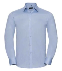 Russell Collection Mens Long Sleeve Tailored Herringbone Shirt -Outlet Elite Togs Store d7c31a85f6df71cc10c48debaff7d4fe87483d7f2be2e14c9060b0c7c7216b85