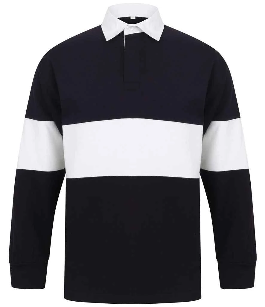 Front Row Panelled Rugby Shirt 4 Front Row Panelled Rugby Shirt - Image 4