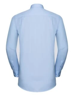 Russell Collection Mens Long Sleeve Tailored Coolmax® Shirt
