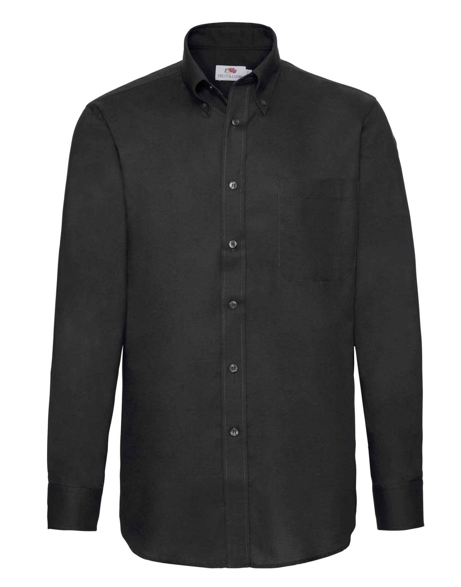 Fruit Of The Loom Mens Long Sleeve Oxford Shirt 1 Fruit Of The Loom Mens Long Sleeve Oxford Shirt