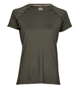 Tee Jays Ladies' CoolDry Tee -Outlet Elite Togs Store ed1a1bf1451919ad0f4c0807776784385a020fdca1fe10e0e191b6e711945086