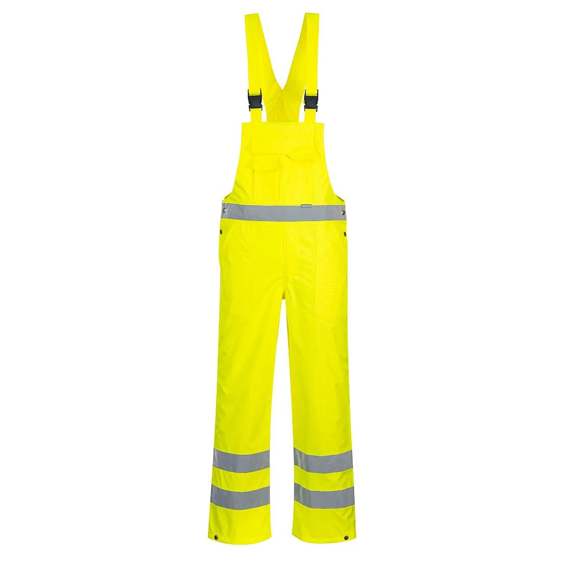 Portwest Hi-Vis Breathable Rain Bib And Brace 2 Portwest Hi-Vis Breathable Rain Bib And Brace - Image 2