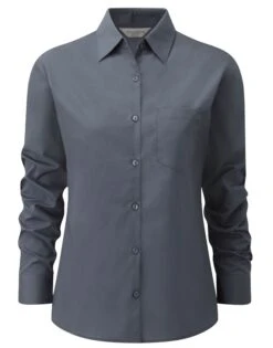 Russell Collection Ladies' Long Sleeve Classic Polycotton Poplin Shirt 21 Russell Collection Ladies' Long Sleeve Classic Polycotton Poplin Shirt -Outlet Elite Togs Store ef3ee558590d0590c61aac66caa3aac92cb868113d3d6b626fd68a90af6525ca