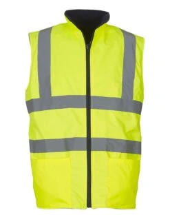 Yoko Hi-Vis Reversible Fleece Vest -Outlet Elite Togs Store f0f2e285668839e4ff21e7d51b6d7bb280363cb172b72b14f338d7d0484ef82b