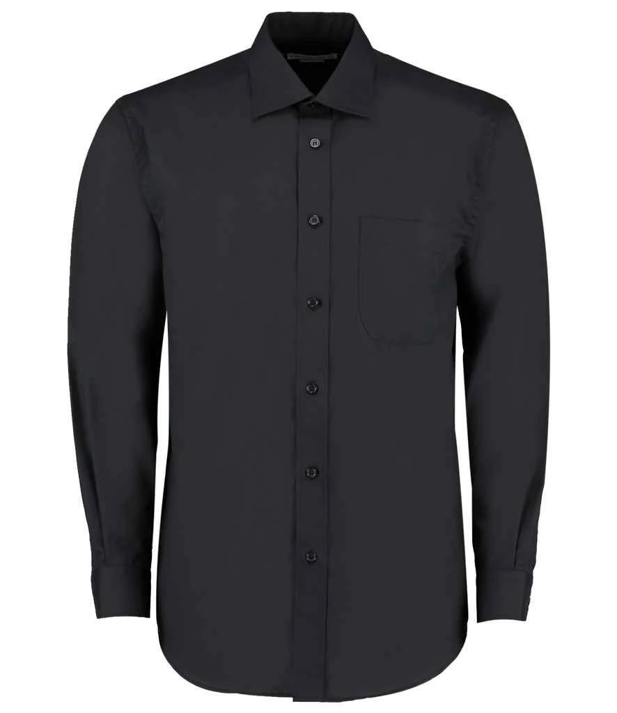 Kustom Kit Classic Fit Long Sleeve Business Shirt 3 Kustom Kit Classic Fit Long Sleeve Business Shirt - Image 3