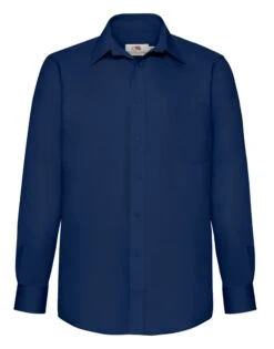Fruit Of The Loom Mens Long Sleeve Poplin Shirt -Outlet Elite Togs Store fc7b9f43a5b7ca37fd01b418b81efd86cf105b019fcaf065354feff16427cd90