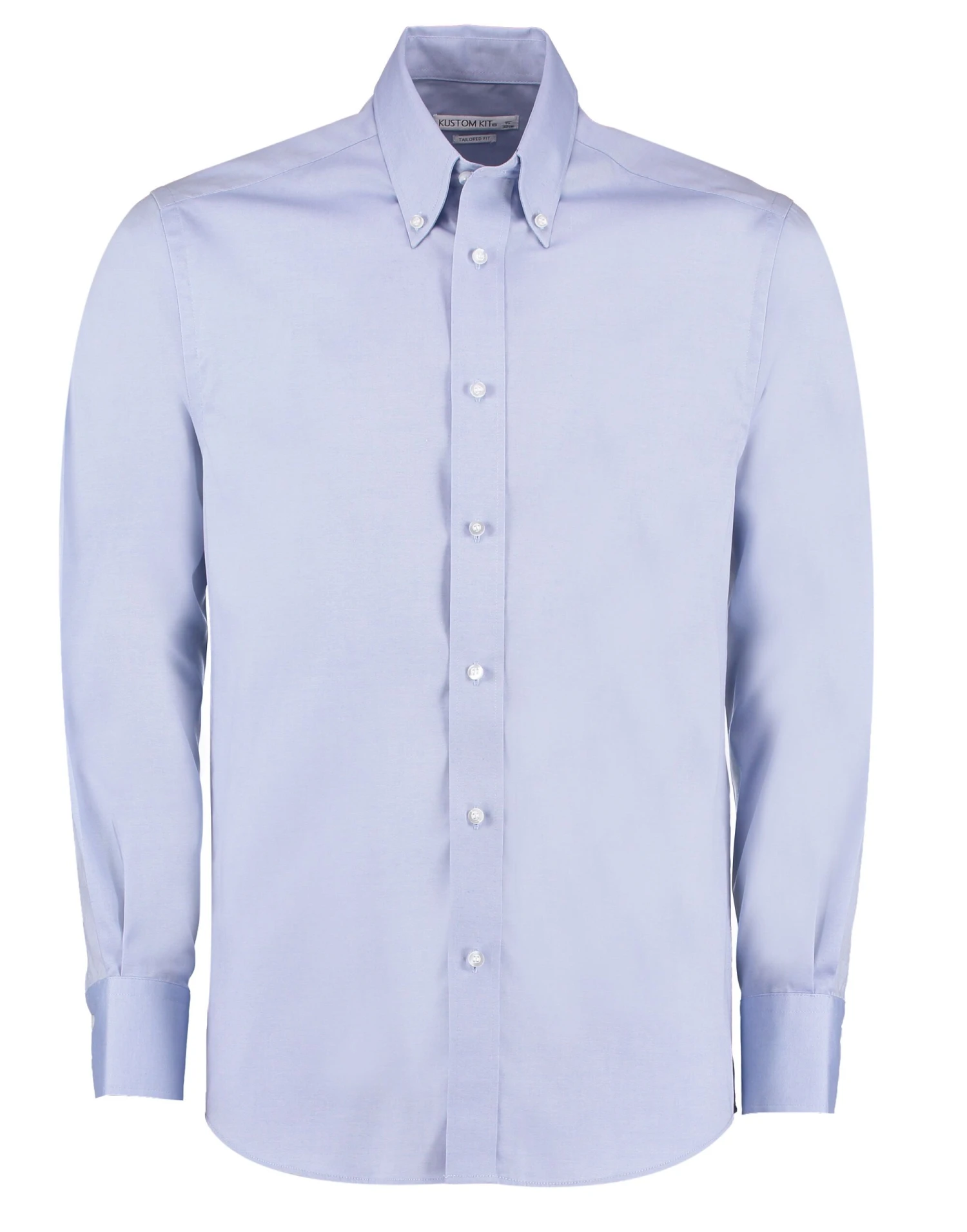 Kustom Kit Tailored Fit Long Sleeve Premium Oxford Shirt 5 Kustom Kit Tailored Fit Long Sleeve Premium Oxford Shirt - Image 5